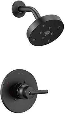 Delta Faucet Trinsic 14 Series Single-Function Shower Trim Kit with Single-Spray H2Okinetic Showe... | Amazon (US)