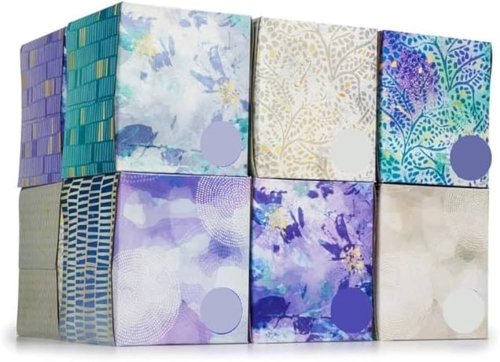 Ultra Soft Facial Tissues, 3-Ply, 85 Count, Cube Box Design, 12 Pack | Amazon (US)