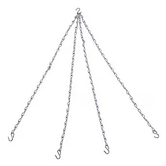 Style Selections 18.5-in Steel Flower Pot Chain | Lowe's