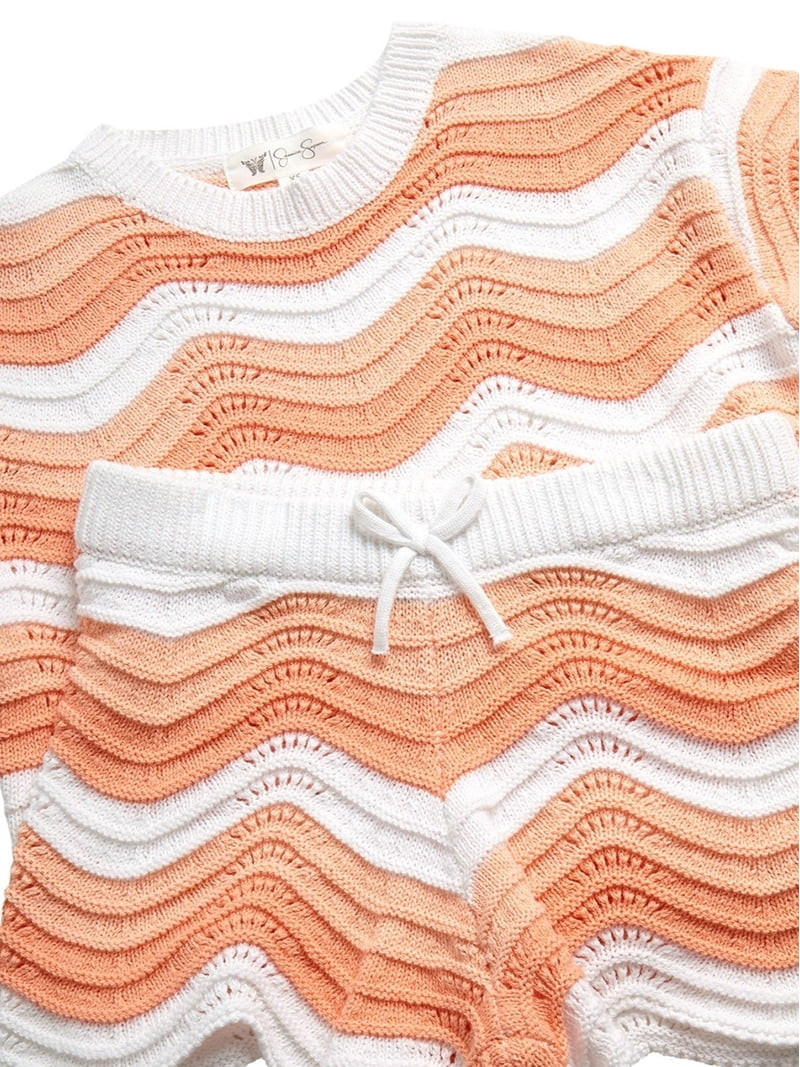 Jessica Simpson Girls' Crochet Short Set, Sizes 4-16 | Walmart (US)