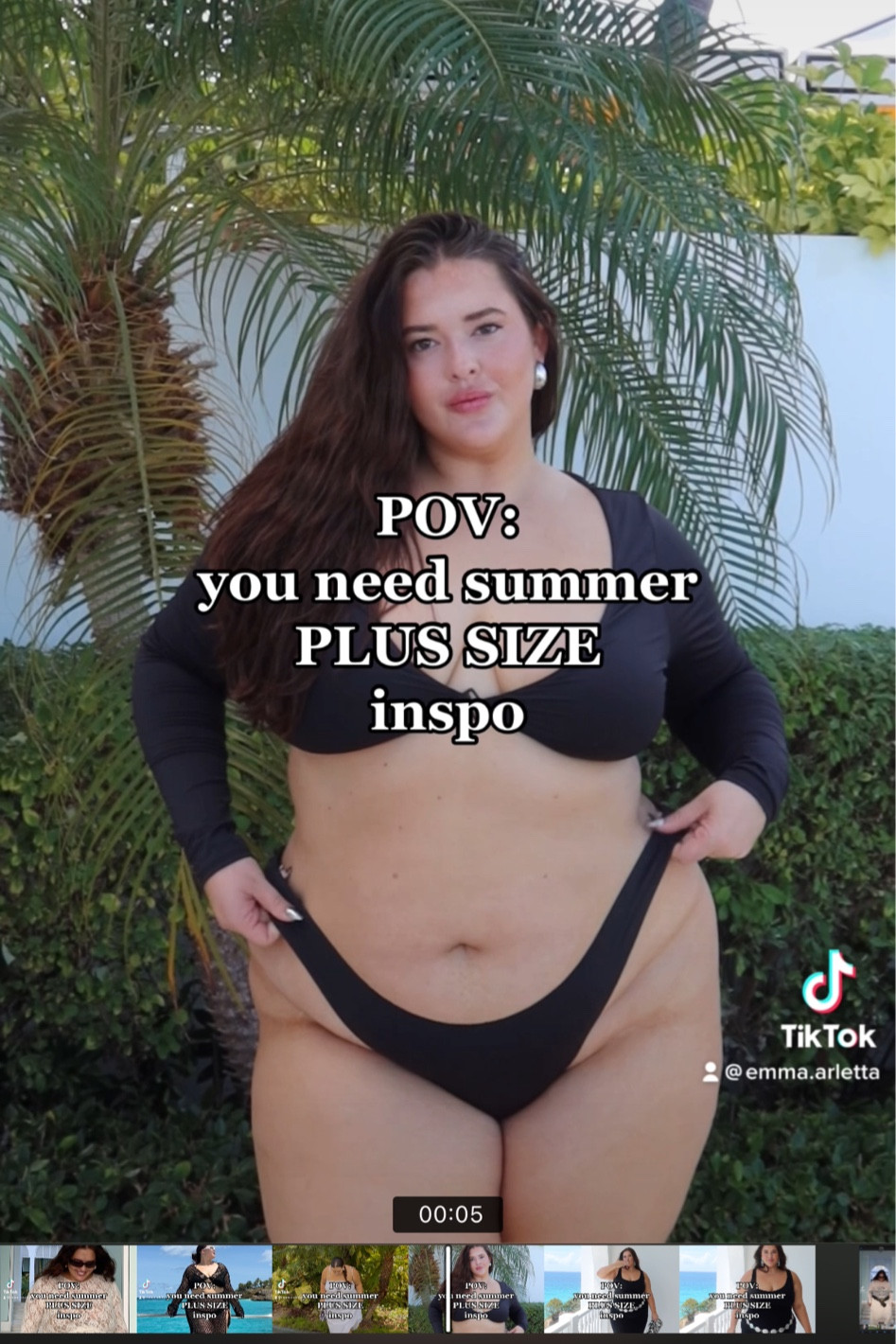 Plus size skims swim! 
Top: 2x
Bottoms: 3x (i sized up one)

#LTKSeasonal #LTKswim #LTKstyletip
