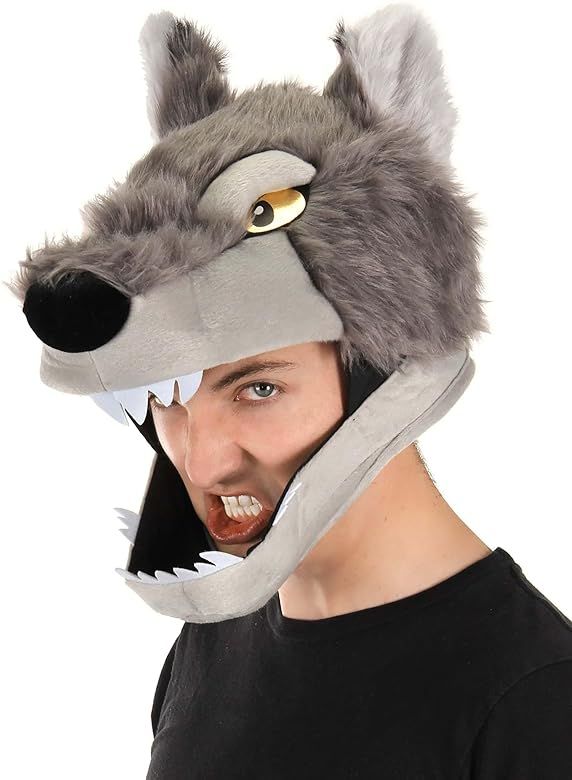Wolf Costume Jawesome Hat Mask for Adults and Kids | Amazon (US)