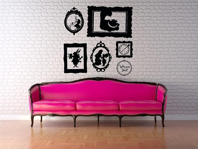 Alice in Wonderland Wall Decal (r1281) | Amazon (US)
