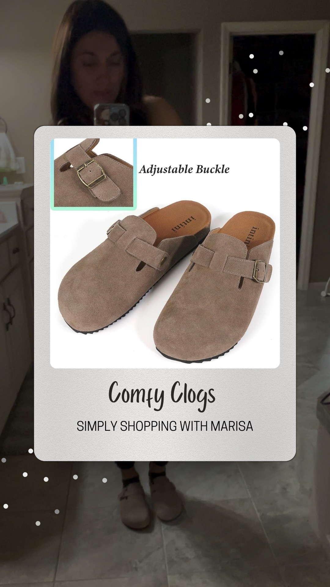 Guys!! These are SO cute and beyond comfy!! 

I’m in a size 6 and they fit true to size!! 🤗


#amazonfinds #comfyshoes #comfyclogs #simplestyle #casualstyles

#LTKShoeCrush #LTKFindsUnder50