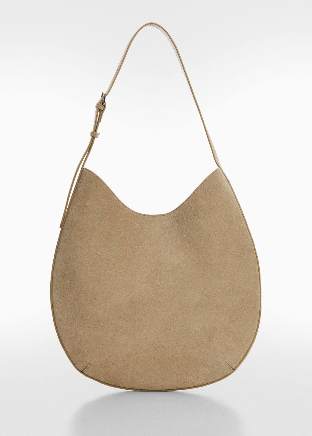 Leather shoulder bag -  Women | Mango USA | MANGO (US)