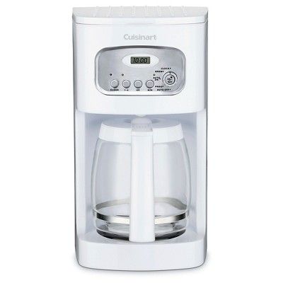 Cuisinart® 12 Cup Programmable Coffee Maker - White DCC-1100 | Target