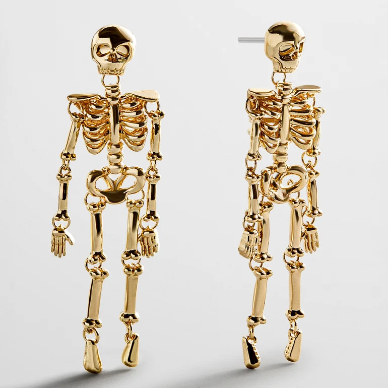 Drop Dead Hottie Earrings - Gold | BaubleBar
