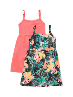 2-Pack Sleeveless Fit & Flare Jersey Dress for Toddler Girls | Old Navy (US)