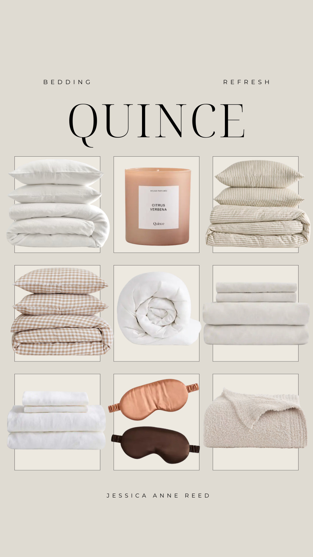  @Quince  Spring Bedding Refresh! Create a timeless, elevated, modern organic look with soft neutral tones, airy textures. and high-quality linens. For that effortlessly put together cozy layered bed! #quincepartner 

 

 

#LTKHome