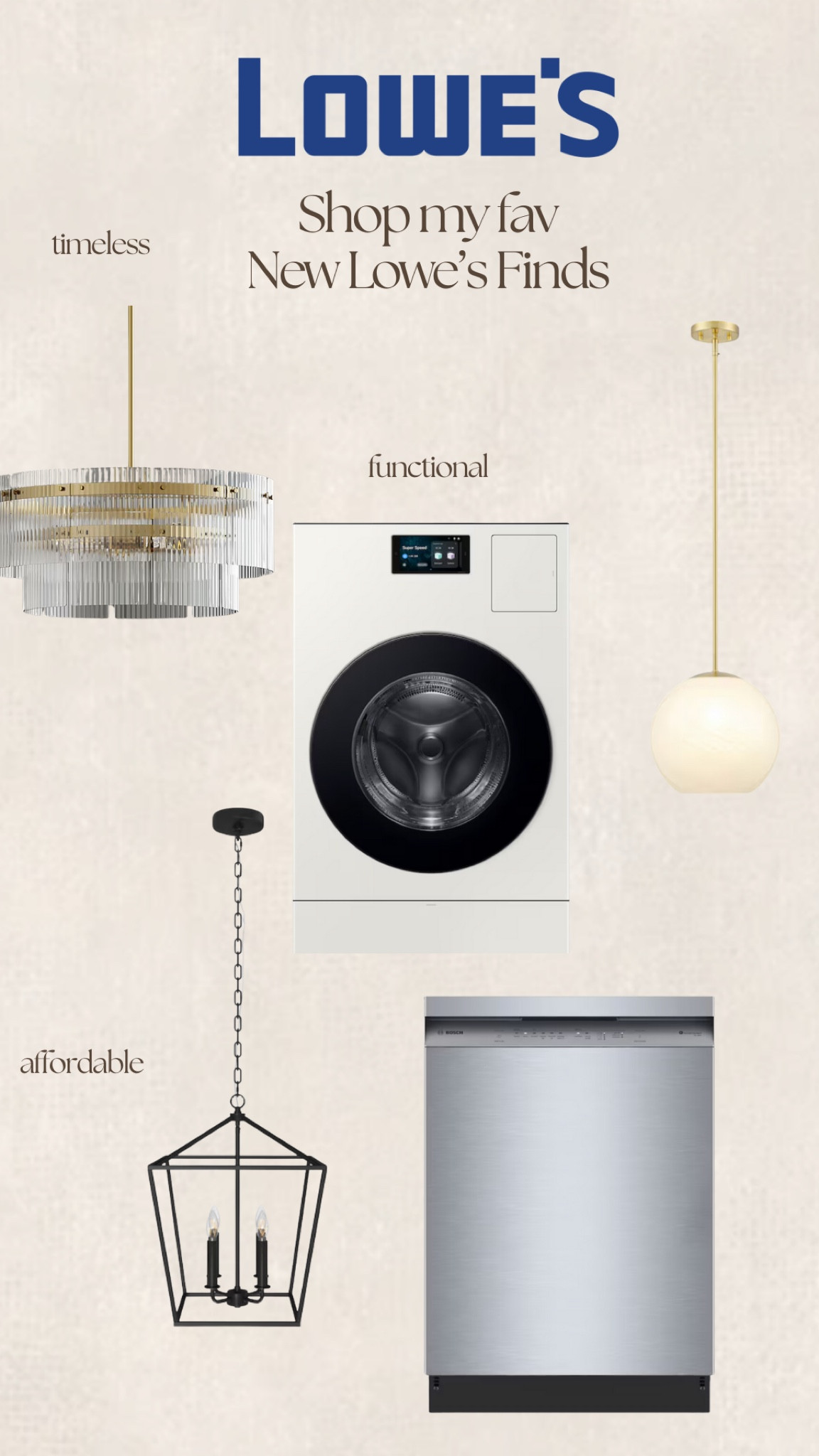 @loweshomeimprovement
From sleek finishes to practical staples that fit right into my clients’ spaces. It’s always helpful to see pieces in person and share functional, budget-friendly finds that still bring the design together.

#ad #lowespartner