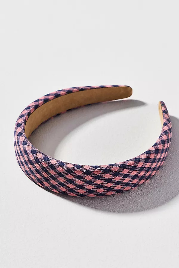 Plaid Puffy Headband | Anthropologie (US)