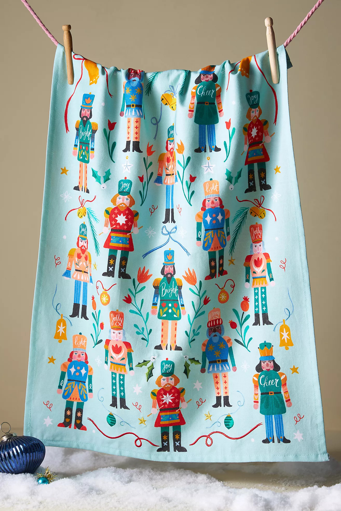 Nutcracker Dish Towel | Anthropologie (US)