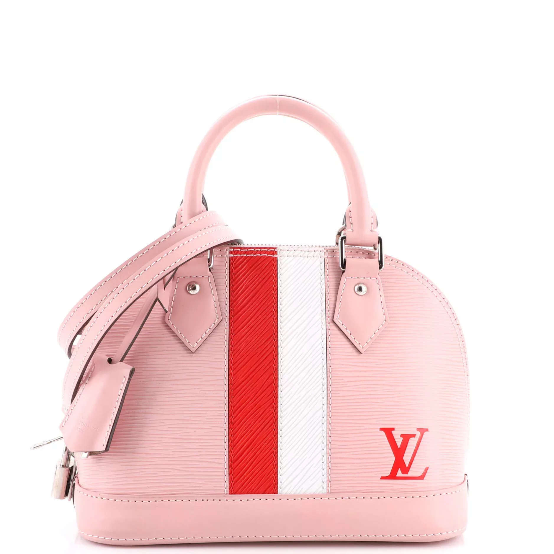 Louis Vuitton, Bags, Lv Louis Vuitton Red Epi Alma Nano