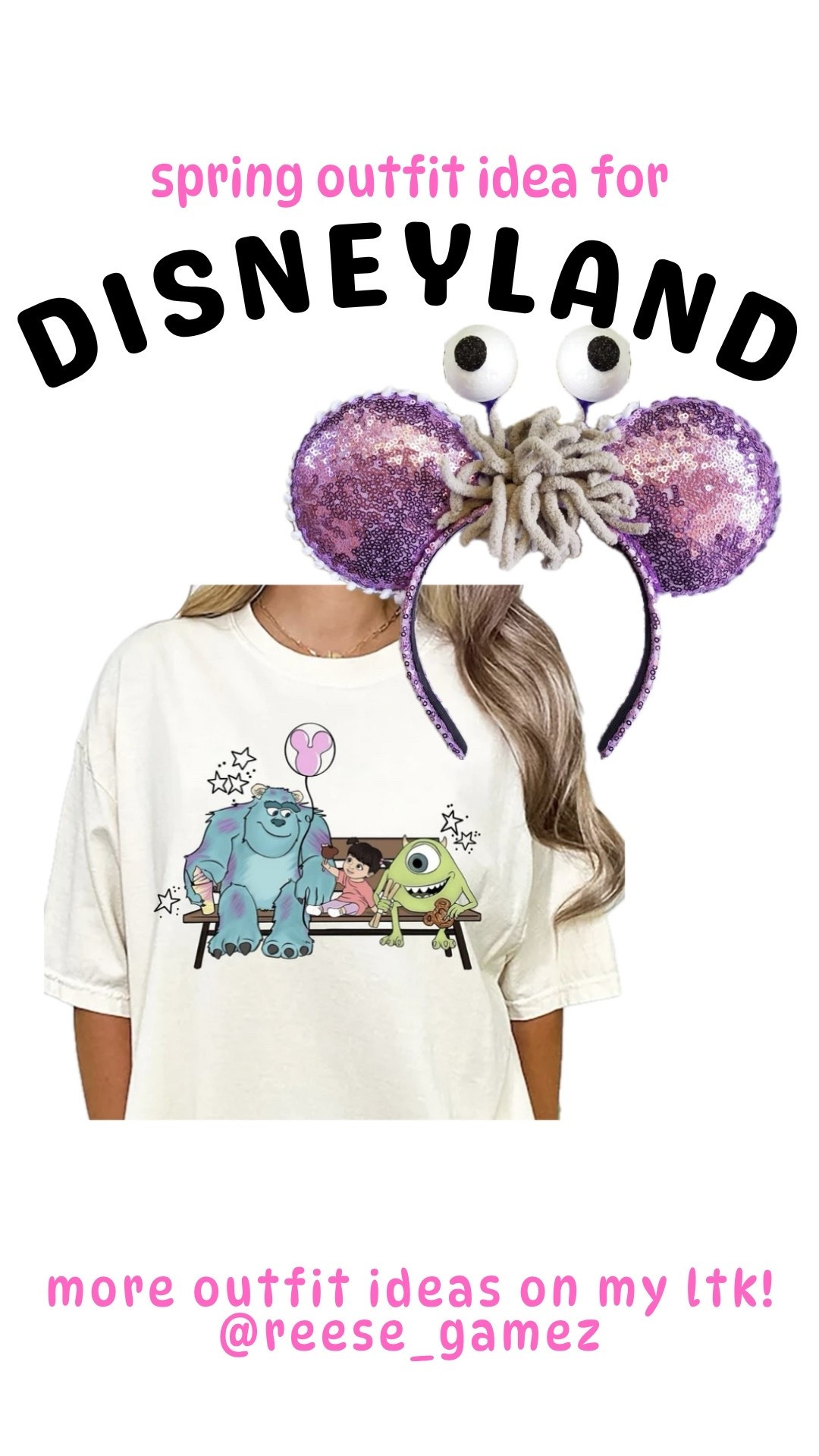 disney outfit, disneyland outfit, disney outfits, disneyland outfits, monsters inc outfit, sully outfit, mickey ears, minnie ears

#LTKTravel #LTKSeasonal #LTKootd
