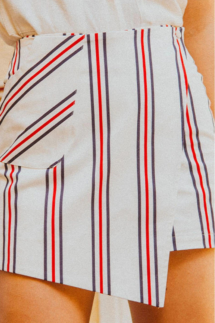 JUPE SHORT MILEY RAIE | SAAJ Paris