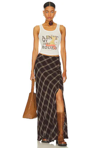 The Laundry Room Rodeo Queen Rib Tank in White from Revolve.com | Revolve Clothing (Global)