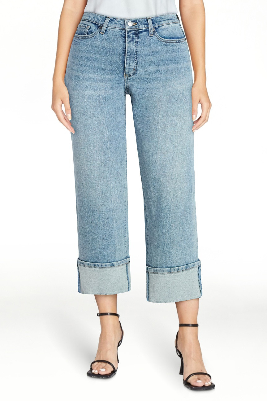 Scoop Women's and Women's Plus Benton Cuffed Ankle Jeans, 25", 27", and 29" Inseams, Sizes 0-26W | Walmart (US)