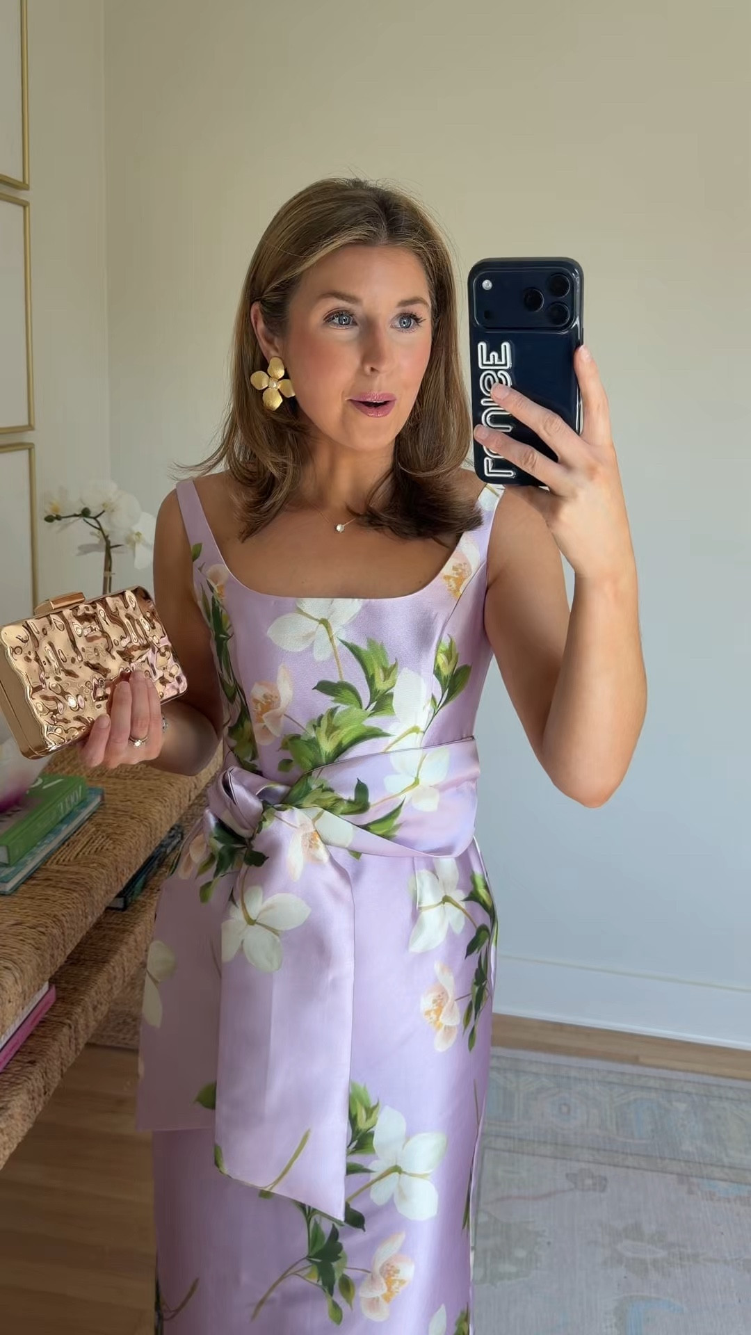 Perfect spring or summer wedding guest dress! Wearing a 2
