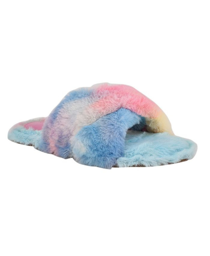 Nine West Women's Cozy Faux Fur Slippers & Reviews - Slippers - Shoes - Macy's | Macys (US)