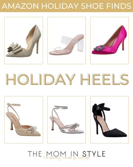Holiday Heels From Amazon ✨

holiday heels // amazon fashion // amazon fashion finds // holiday shoes // holiday party shoes // party heels // statement shoes

#LTKshoecrush #LTKstyletip #LTKHoliday