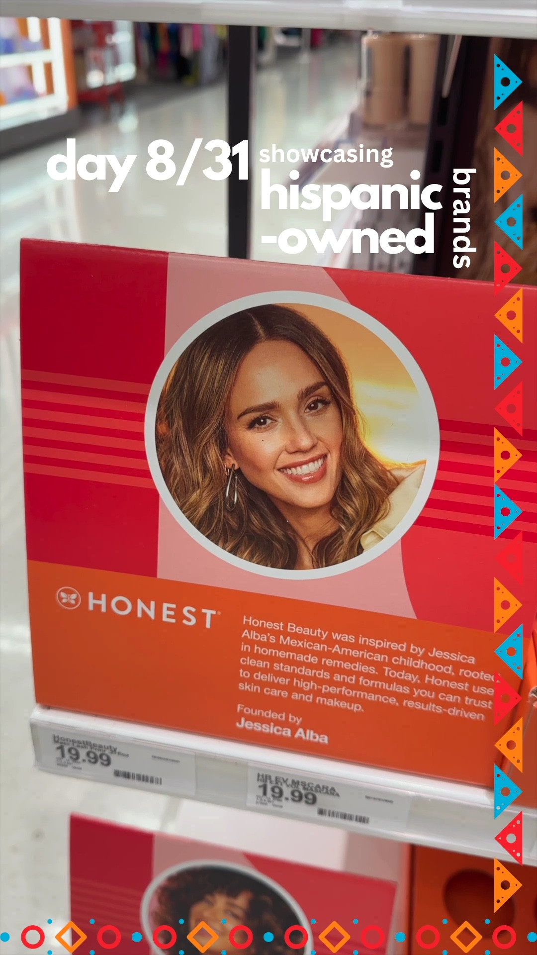 Day 8/31 of #hispanicowned brands is honest_beauty 🦋