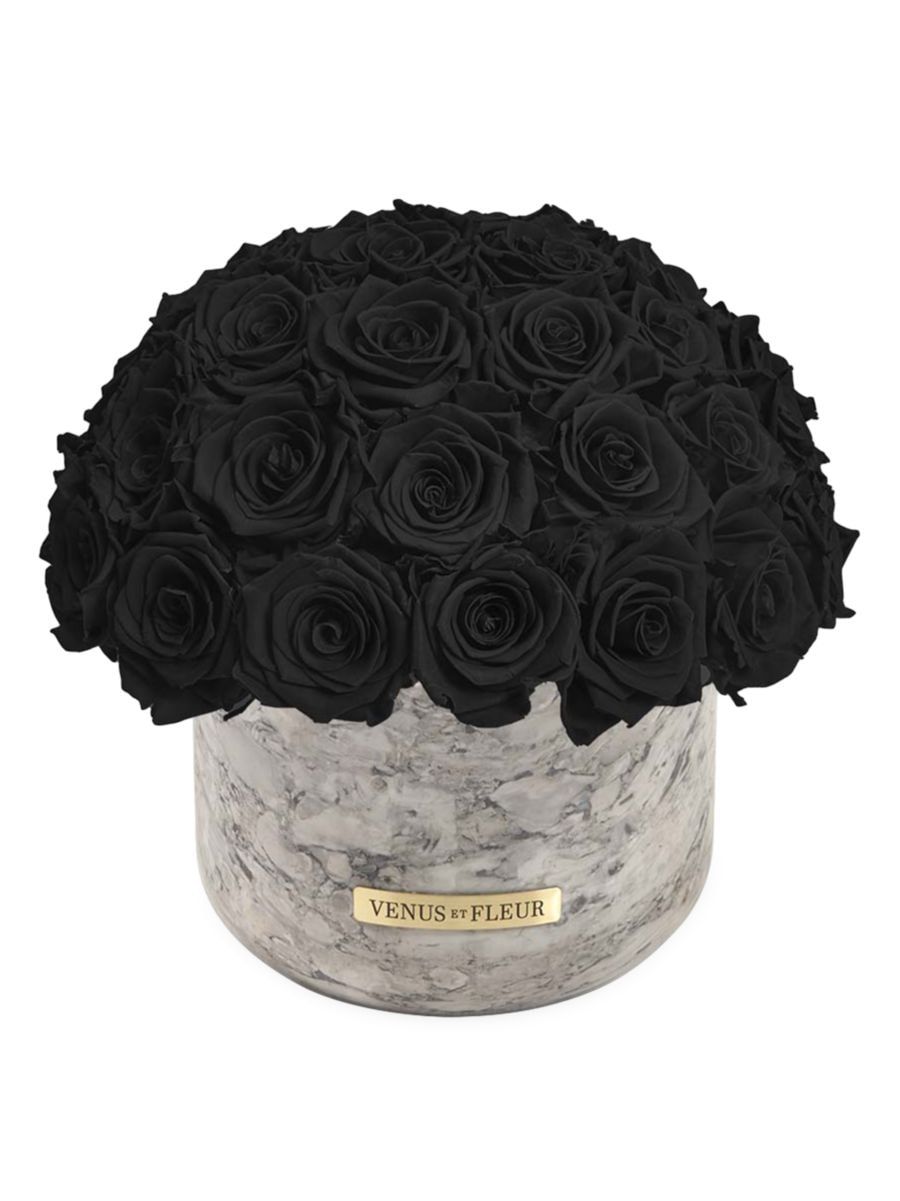 Gia Eternity Rose Marble Vase | Saks Fifth Avenue