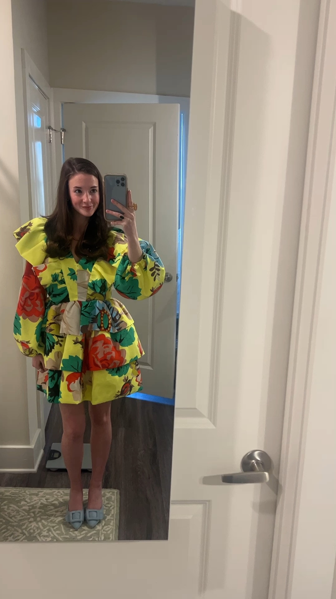 Loving all the pops of color in the dress! So easy to dress up for a date night, Valentine’s Day, or for work by just switching out your shoes! I am wearing a size 2 and would go down to a zero! 

#LTKMostLoved #LTKNYFW #LTKFindsUnder50