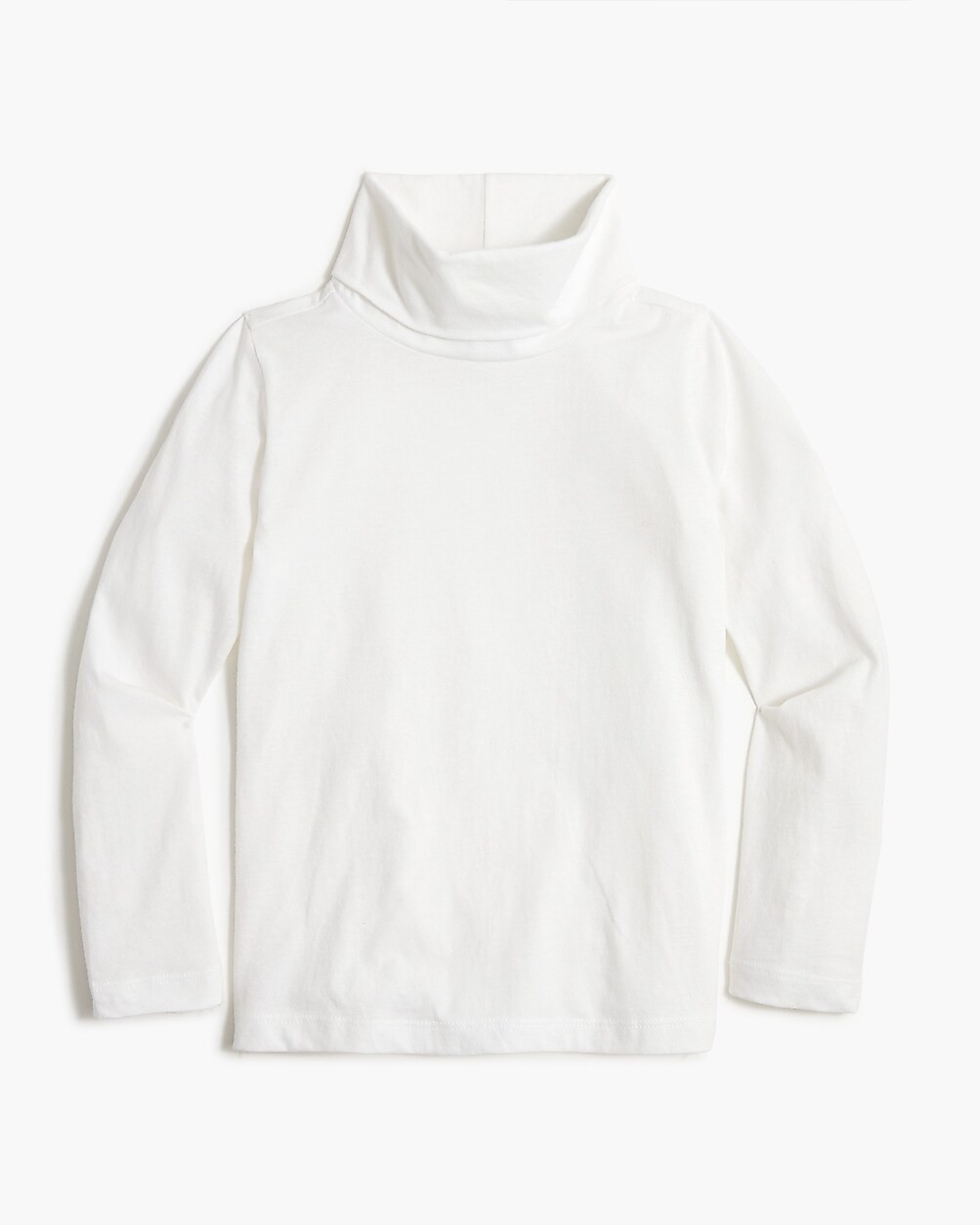 Girls' cotton turtleneck | J.Crew Factory