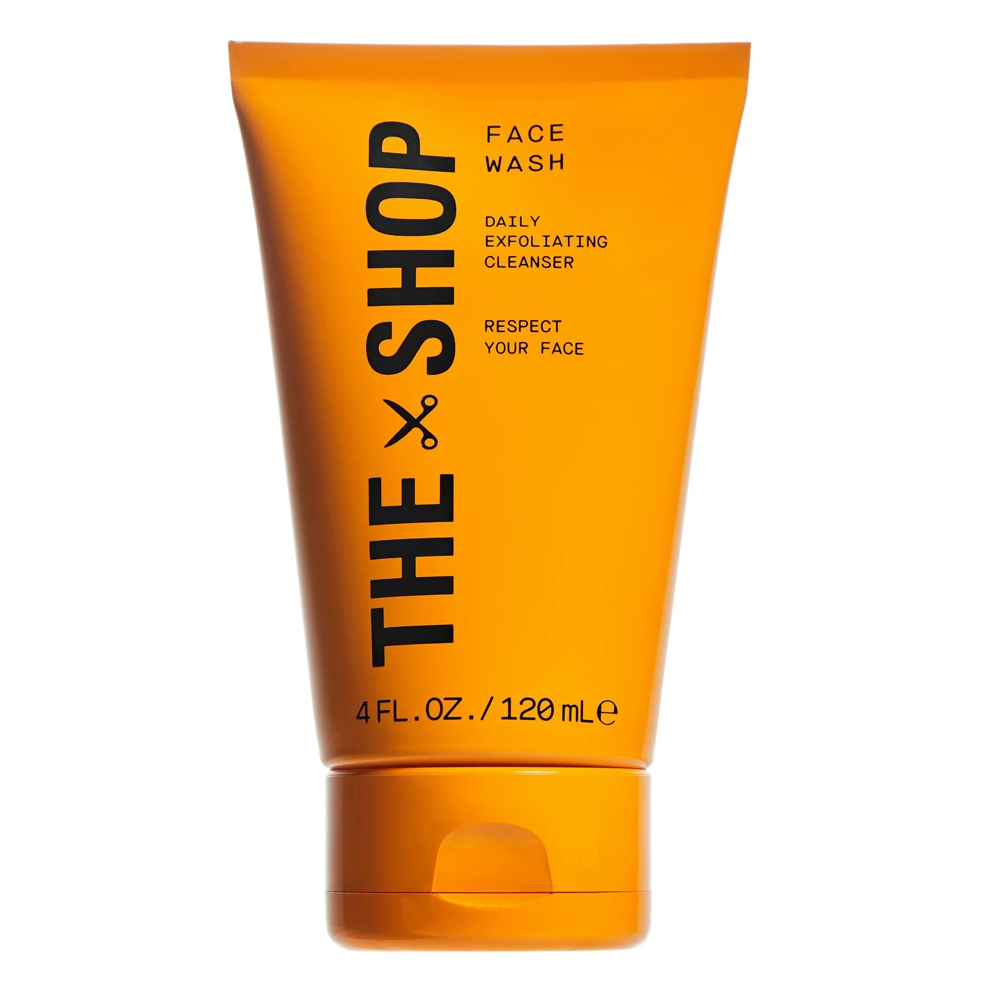 The Shop Face Wash Daily Exfoliating Cleanser for Men, All Skin Types 4 fl oz | Walmart (US)