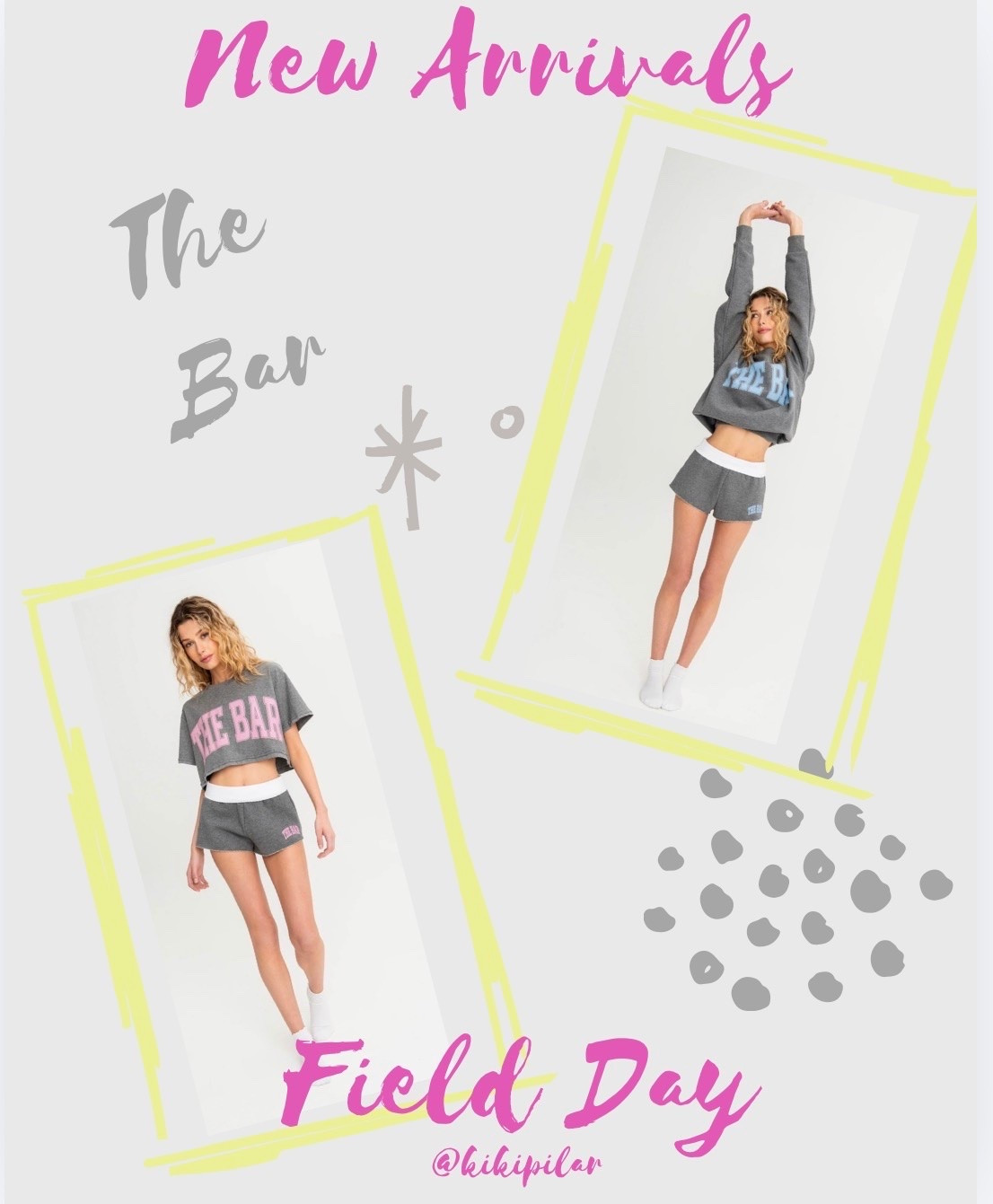 New drop from The Bar
Field Day
Lounge shorts
Varsity sweatshirt 
Oversized sweatshirt 
Summer sweatshirt 
Beach outfit 
Athleisure 
Summer shorts
Casual shorts
Lounge wear

#LTKootd #LTKTravel #LTKmorningroutine