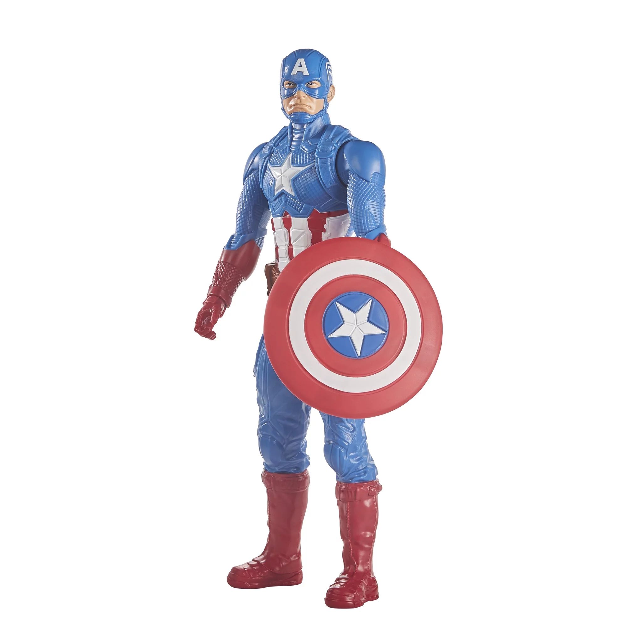 Marvel Avengers Titan Hero Series Blast Gear Captain America Action Figure | Walmart (US)