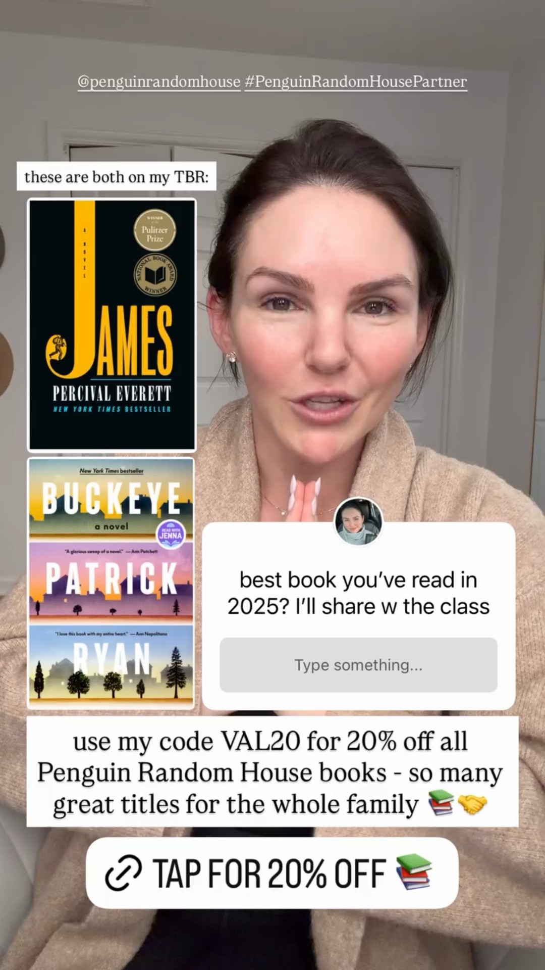 @penguinrandomhouse #PenguinRandomHousePartner use my code VAL20 for 20% off all Penguin Random House books - so many great titles for the whole family 📚🤝 these are both on my TBR:

#LTKmomlife #LTKFindsUnder50 #LTKdayinmylife