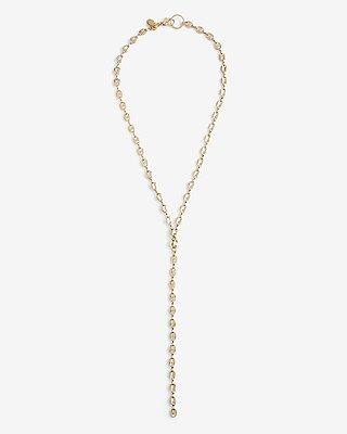 Oval Link Y-necklace | Express