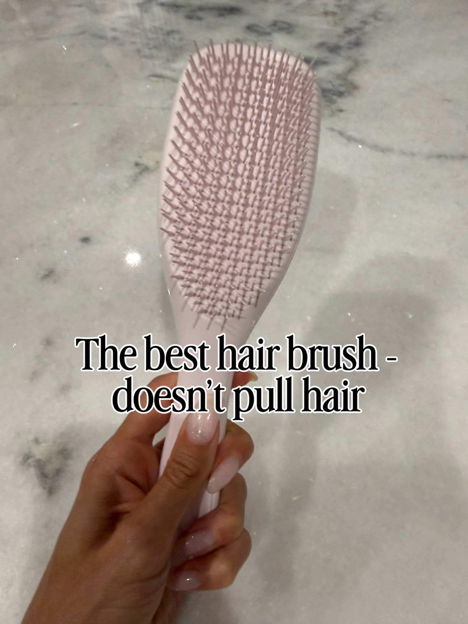 The best everyday hair brush I wish I bought sooner! Doesn’t Tug or pull