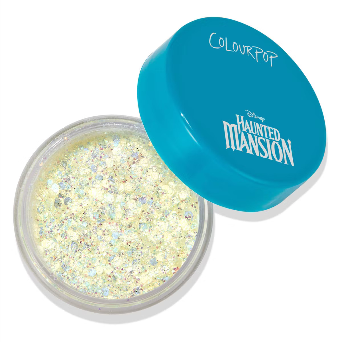 ColourPop Haunted Mansion Glitterally Obsessed Glow In the Dark Body Glitter Gel - Madame Leota | Target