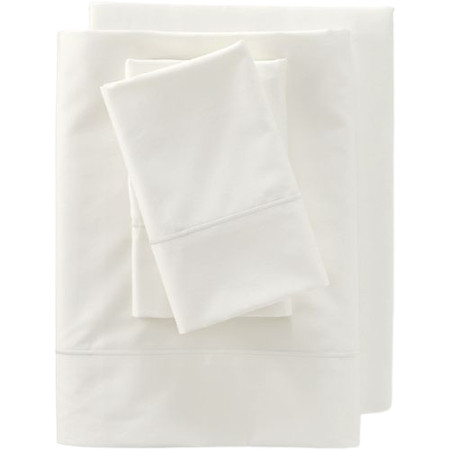 400 Thread Count Premium Supima Cotton No Iron Sateen Bed Sheet Set | Lands' End (US)