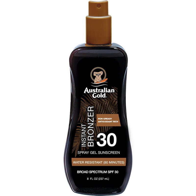 SPF 30 Spray Gel with Bronzer | Australian Gold