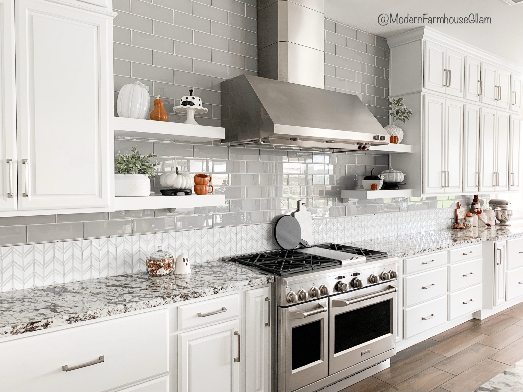 Fall Kitchen home decor at ModernFarmhouseGlam 
Pumpkins fall bakeware. Cutting board black serving dishes risers glass pumpkin candy dish. 

#LTKHome #LTKSaleAlert #LTKSeasonal