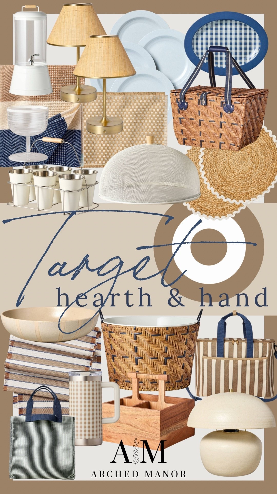 These finds from Hearth and Hand at Target JUST dropped. I love the cordless lamp and the beautiful beverage tub! 

#LTKSeasonal #LTKHome