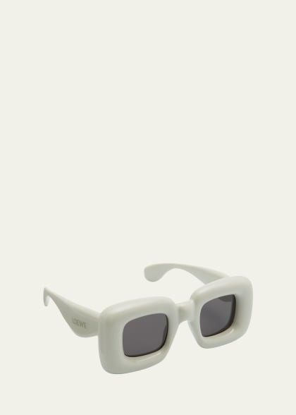 Loewe Inflated Square Injection Plastic Sunglasses | Bergdorf Goodman