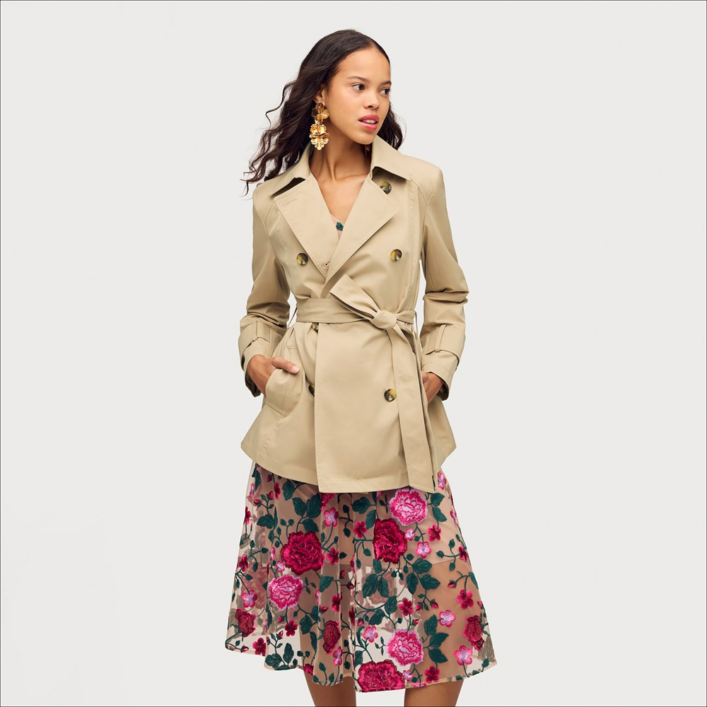 Double Breasted Trench Coat | Sam Edelman