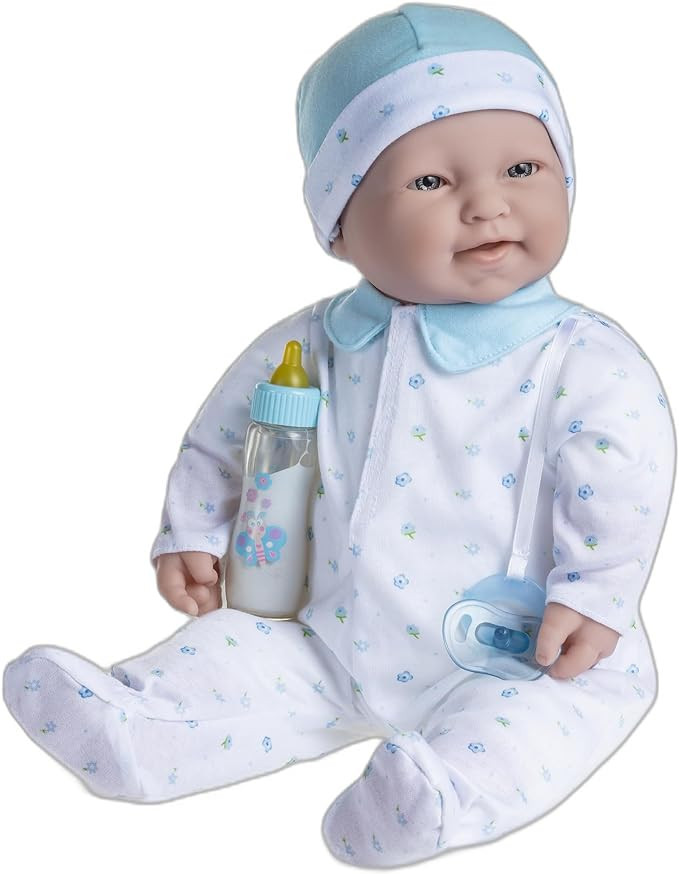 Caucasian 20-inch Large Soft Body Baby Doll | JC Toys - La Baby | Washable |Removable Blue Outfit... | Amazon (US)