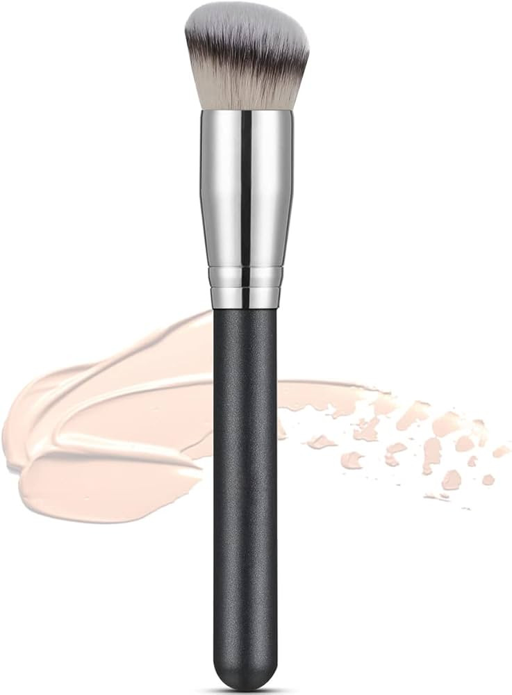 Rytrre Foundation Contour Brush for Liquid Makeup, Professional Kabuki Brushes, Under Eye Nose Co... | Amazon (US)