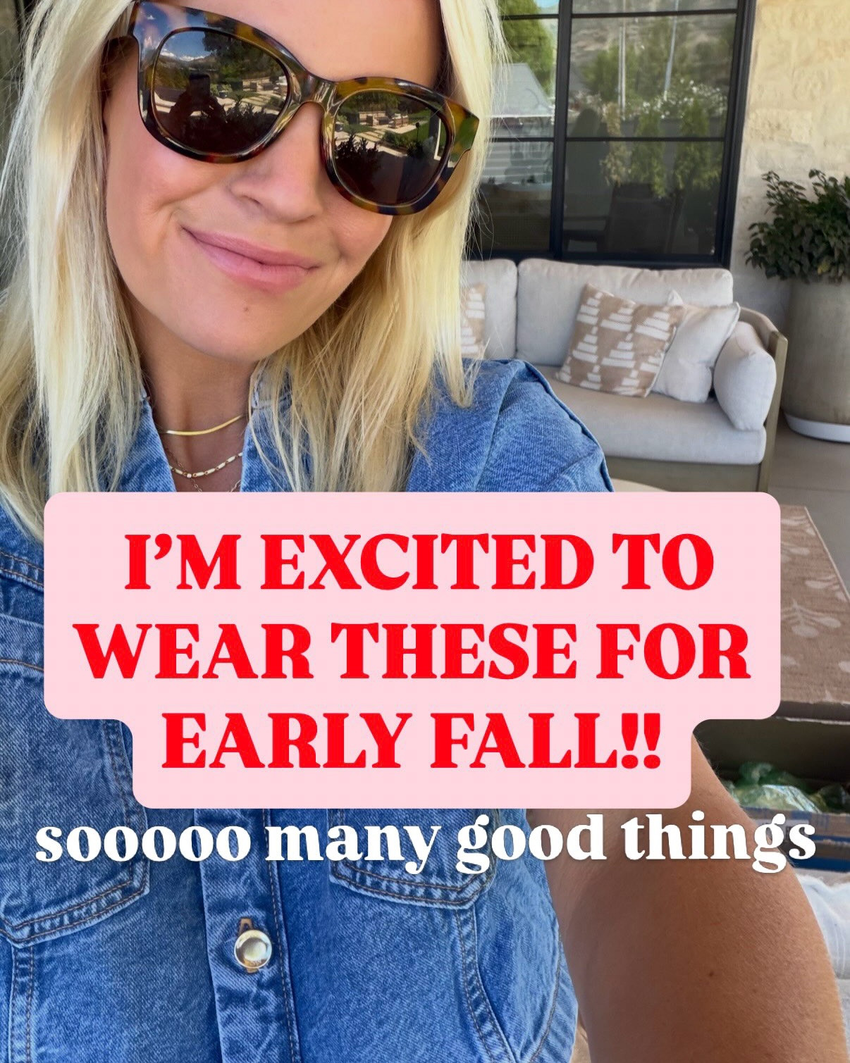 Comment SHOP and I’ll send links! Everything I’m excited to wear for early fall!