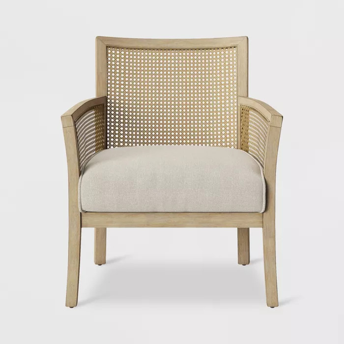 Laconia Caned Accent Chair Beige - Threshold™ | Target