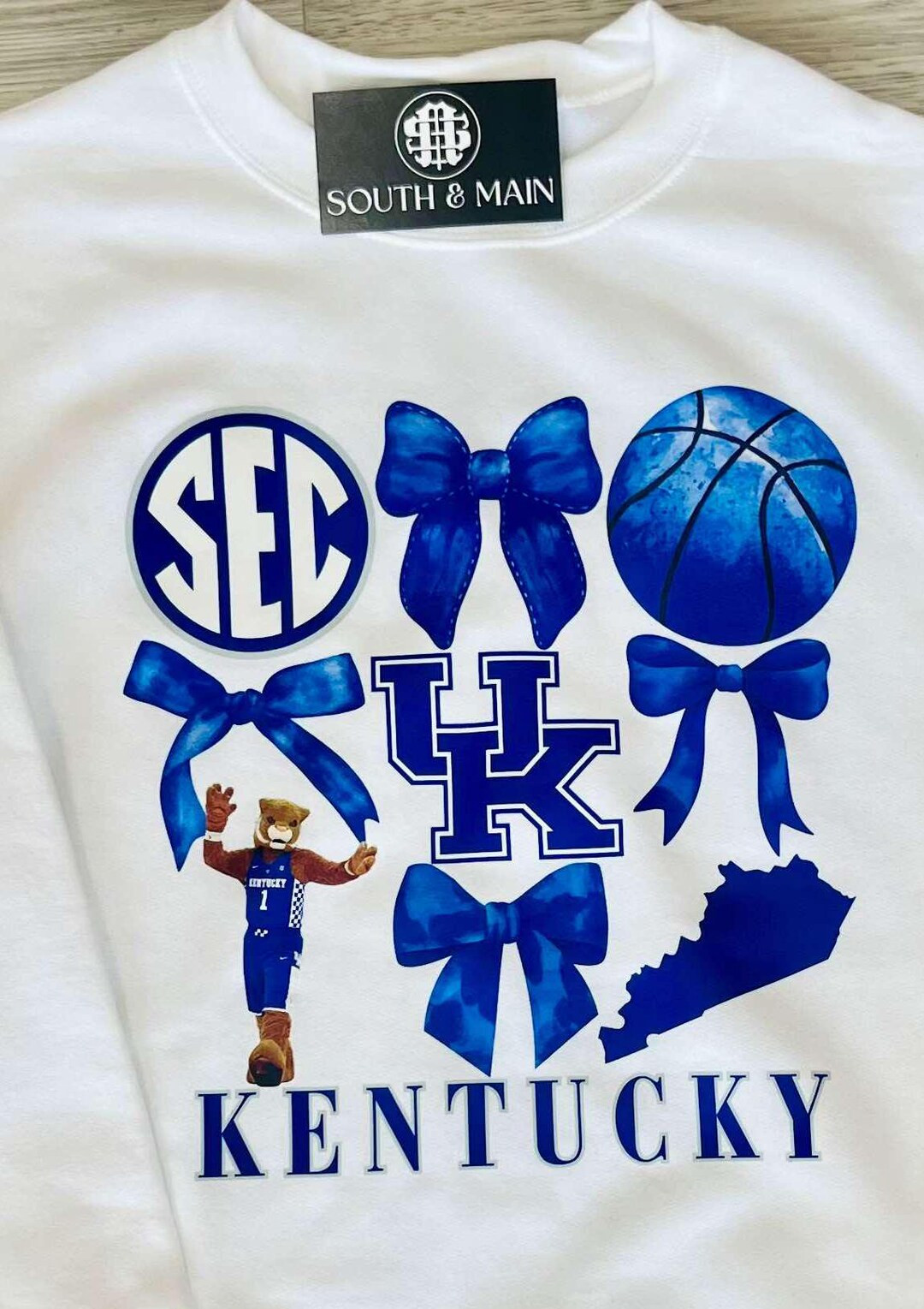 Kentucky Wildcats Sweatshirt - Etsy | Etsy (US)