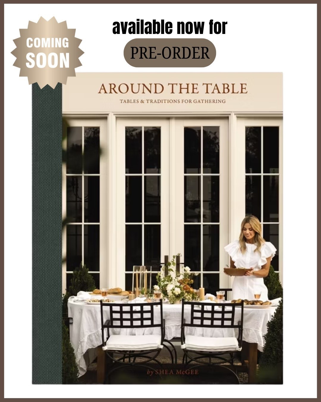 Shea McGee new book | around the table book | pre order | new book | target | kitchen decor | decorative books 