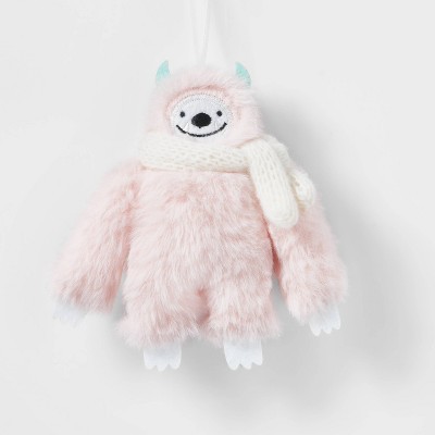 Yeti Christmas Tree Ornament Pink - Wondershop™ | Target