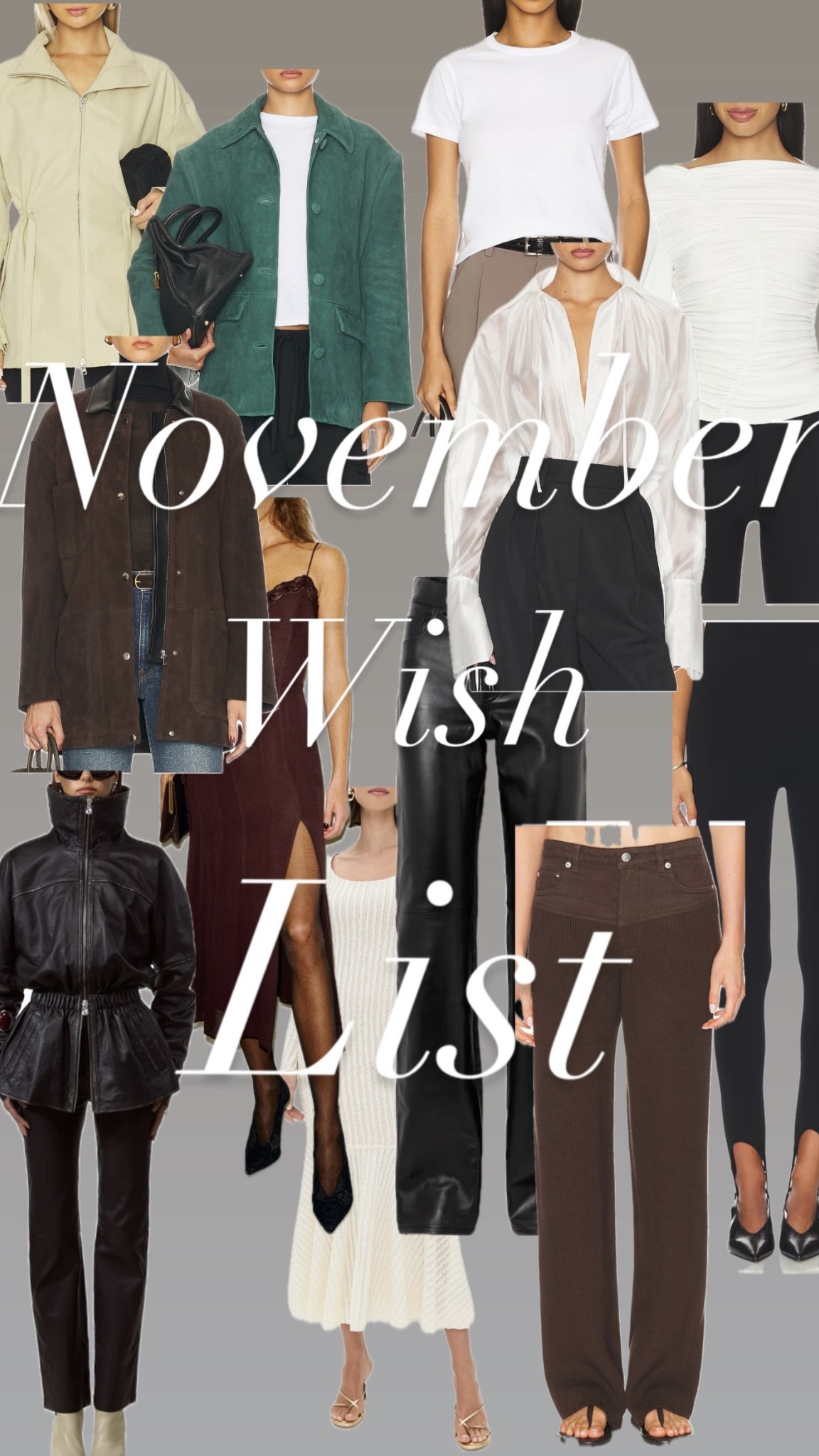 November wish list 🍁

Suede casual neutrals ootd 

#LTKTall #LTKStyleTip #LTKSeasonal