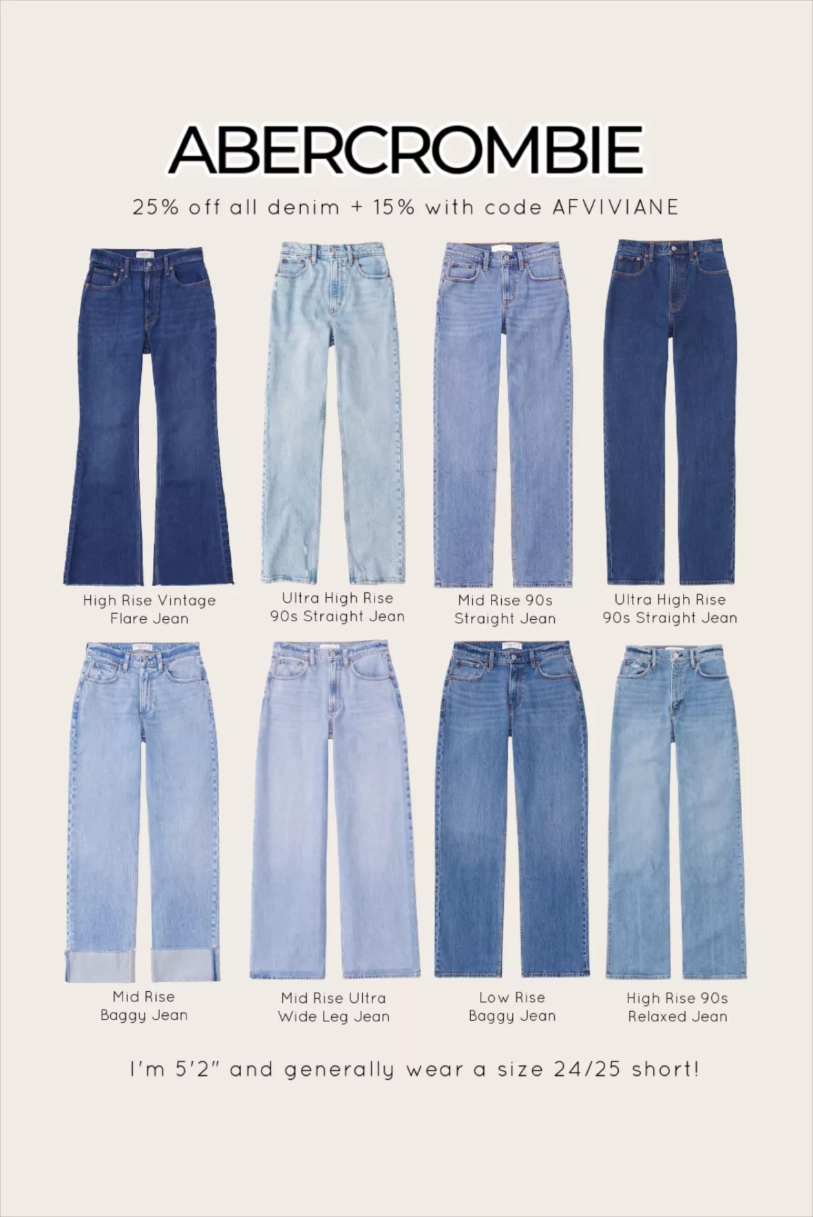 Mid-rise straight jeans - Women curated on LTK